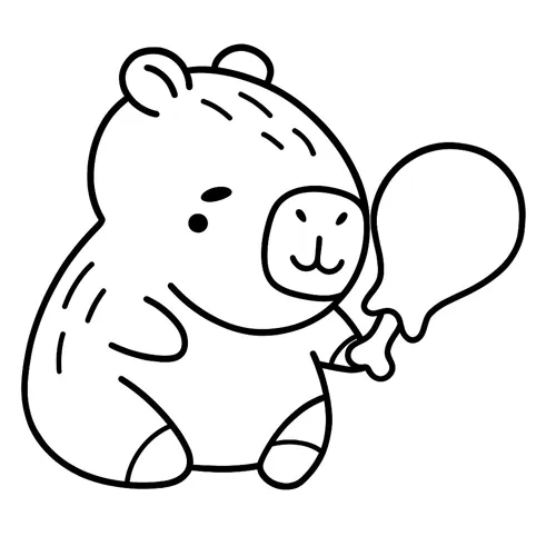 desenhos de comida kawaii para imprimir