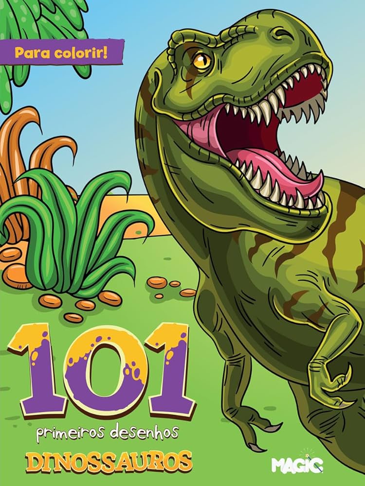 como desenhar dinossauros passo a passo