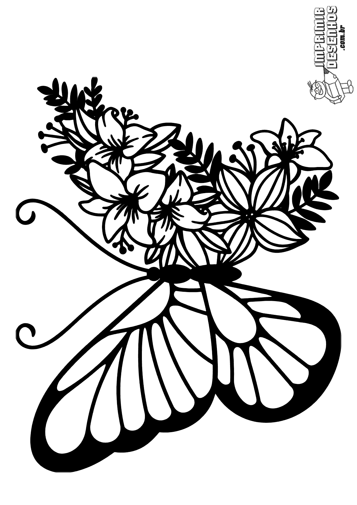 desenhos de flores para adultos