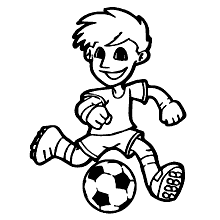 desenhos de futebol para download