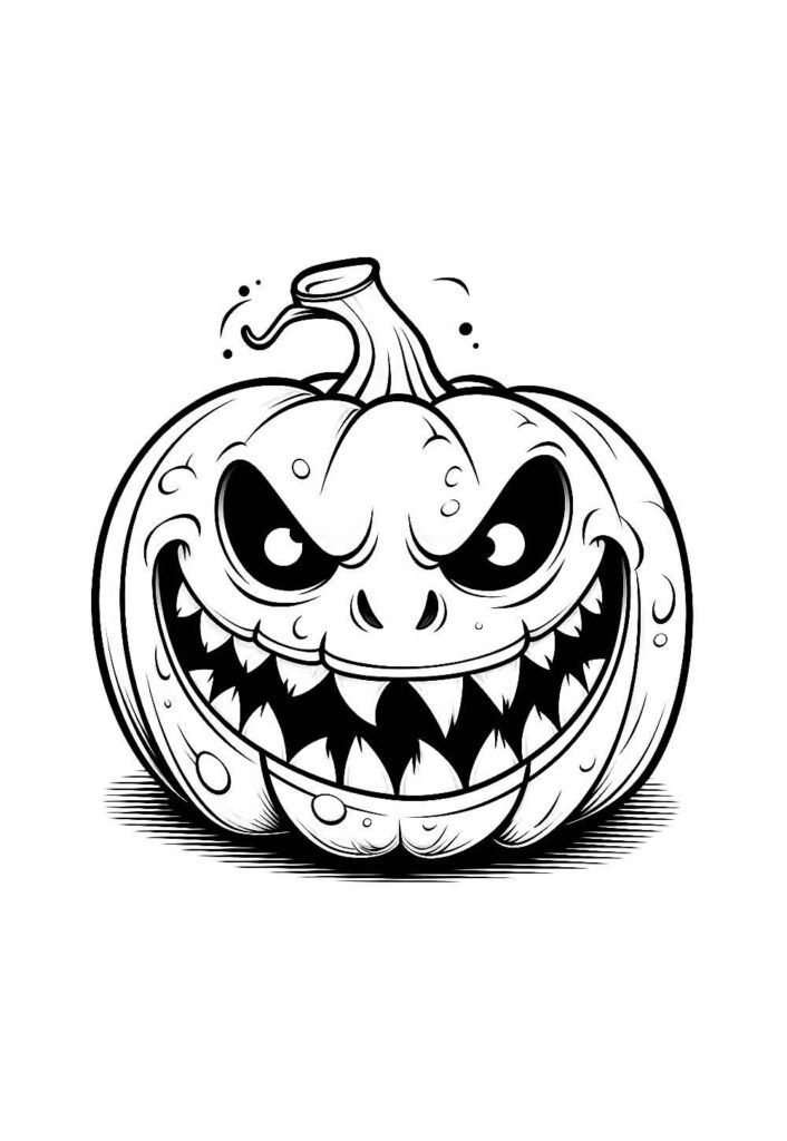 desenhos de halloween fofos para colorir
