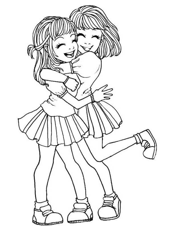 desenho de amizade tumblr para imprimir
