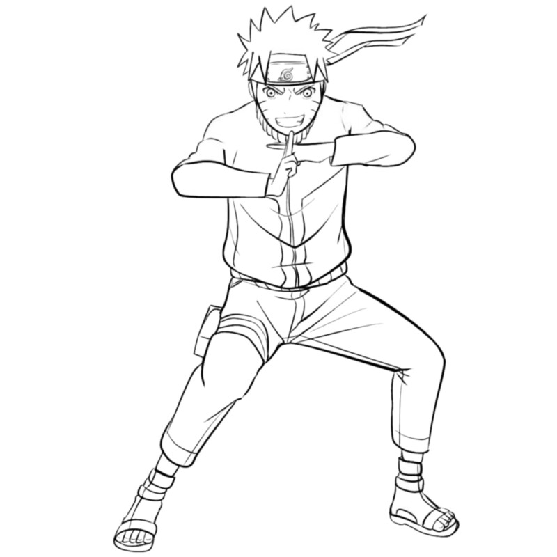 desenho sasuke para colorir