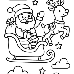 desenhos de natal para imprimir e colorir