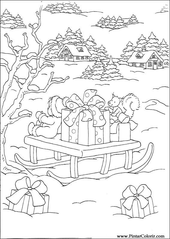 atividade infantil natal desenho