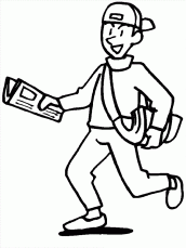 desenho para colorir pessoas de diferentes culturas