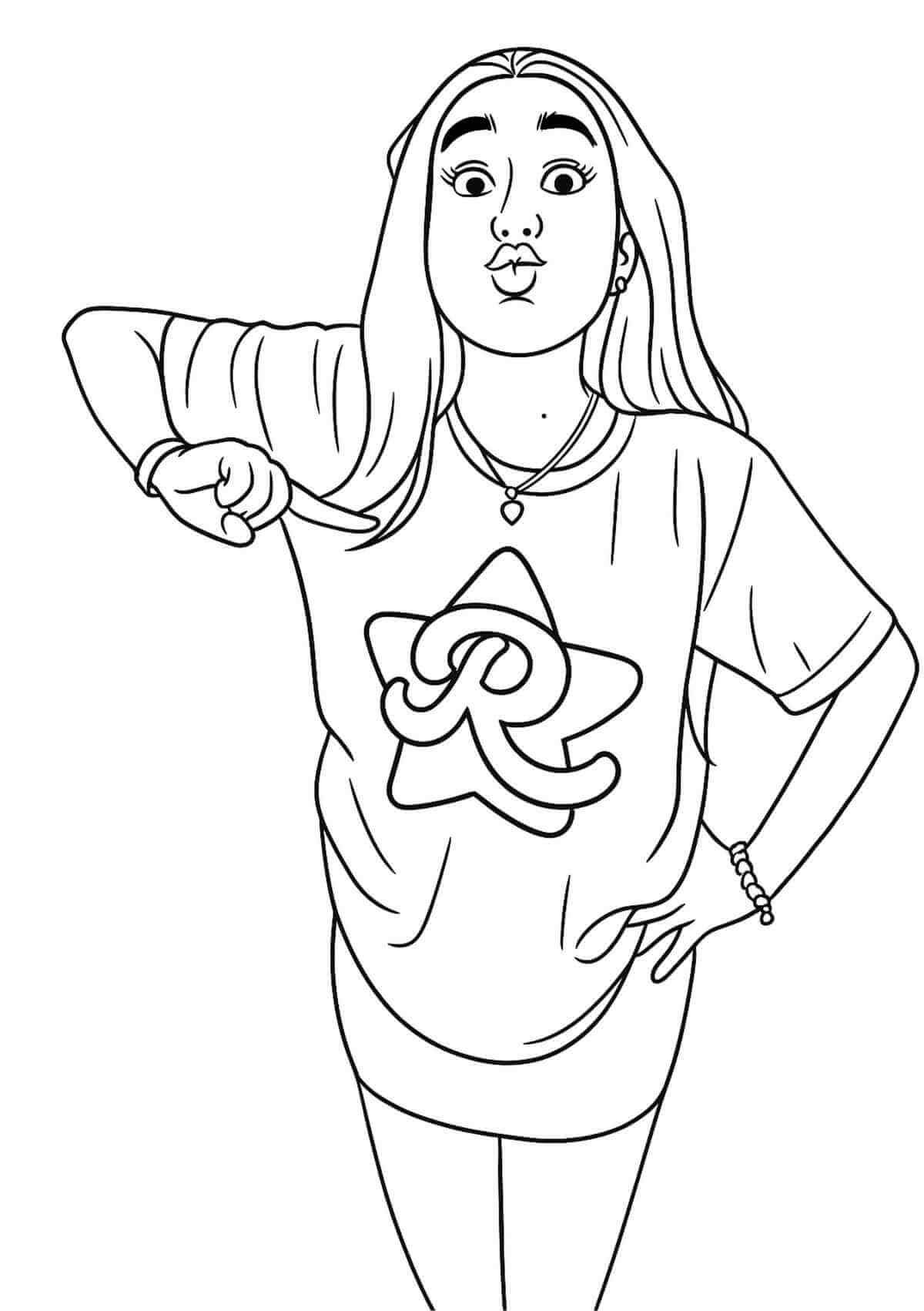desenho para colorir homem
