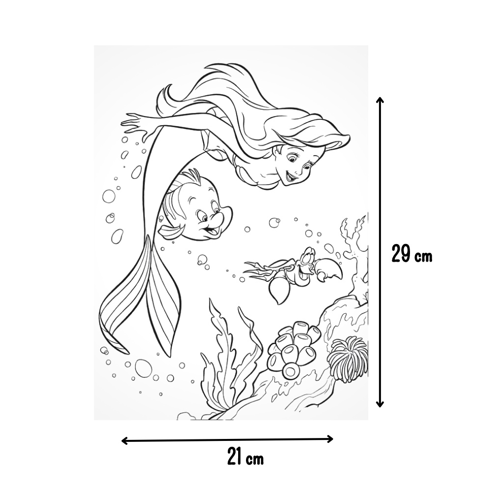 desenho de sereia com cauda
