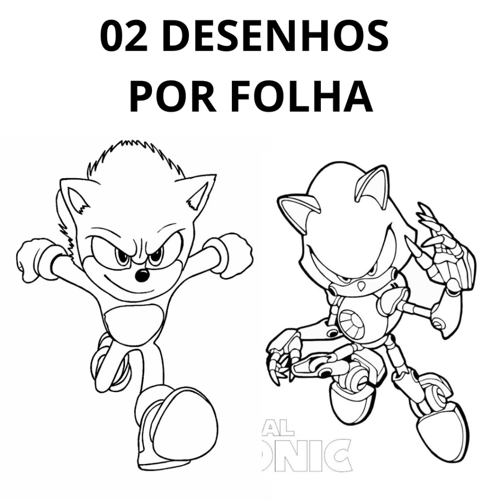 cores do sonic oficial