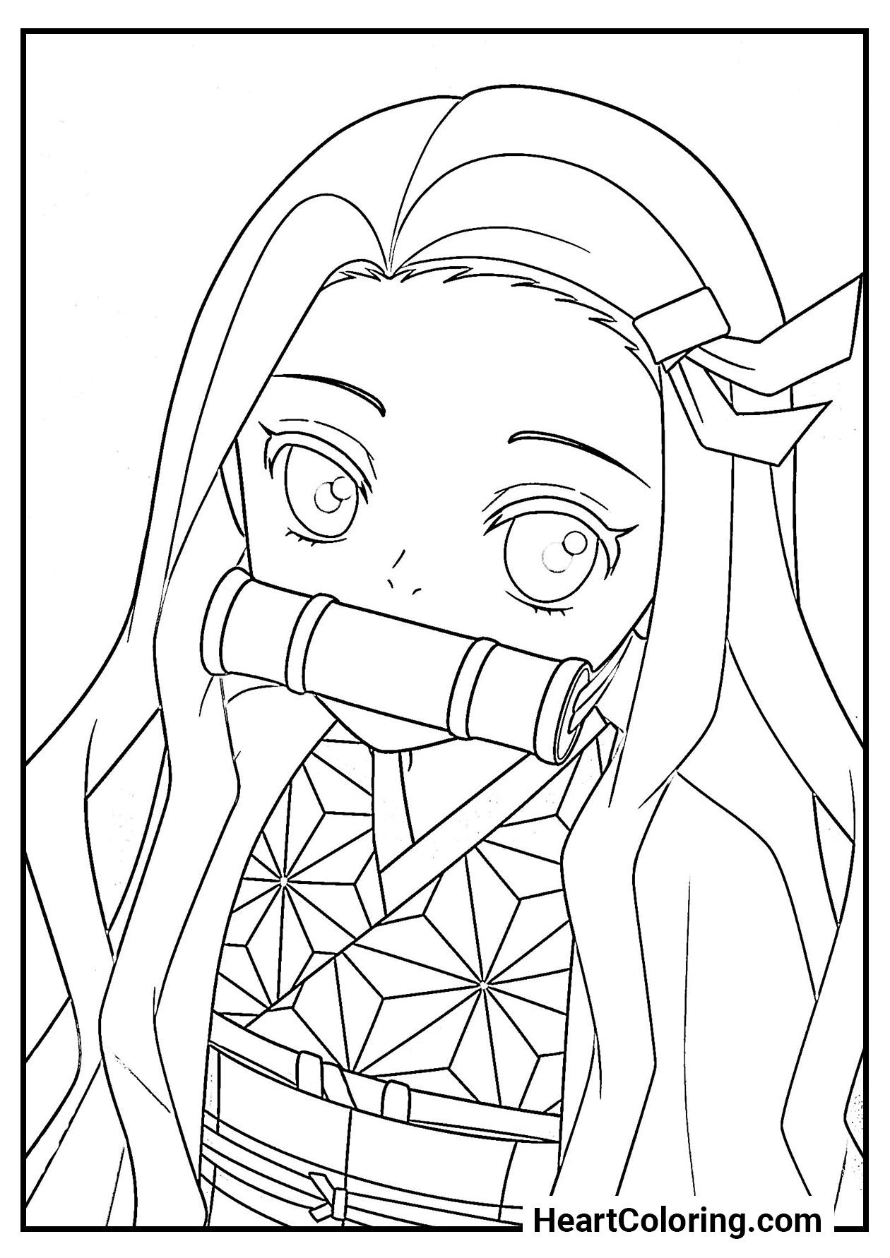 desenhos de Tanjiro para pintar