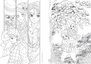 arte para colorir Demon Slayer