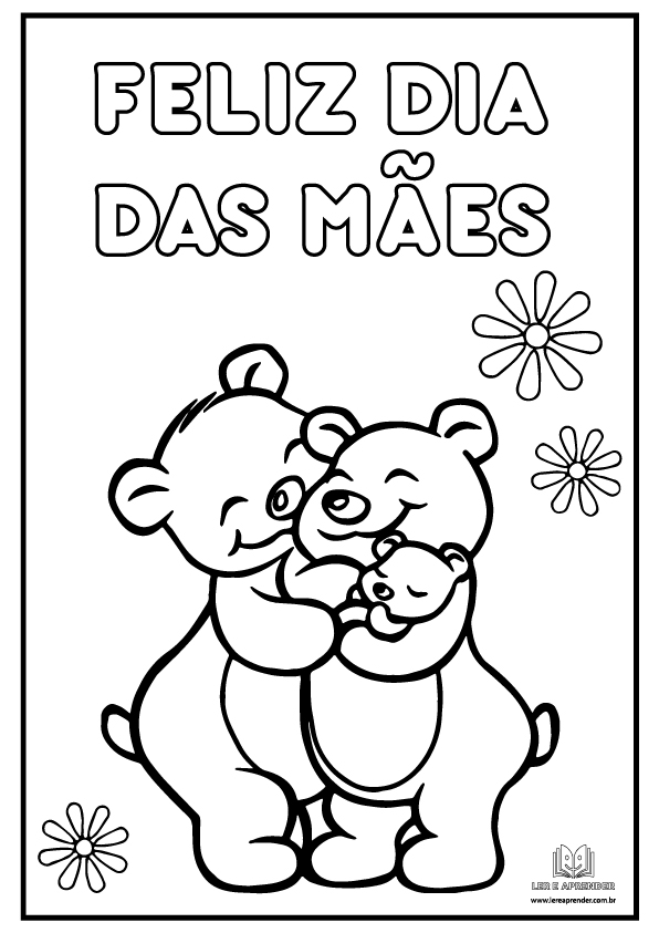 desenhos dia das mães para imprimir