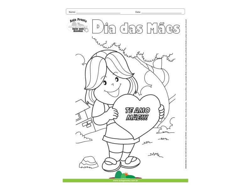 desenhos dia das mães para imprimir