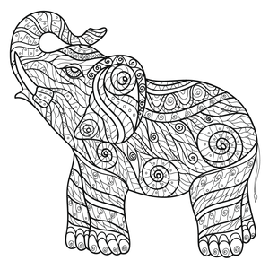 desenhos zentangle para colorir