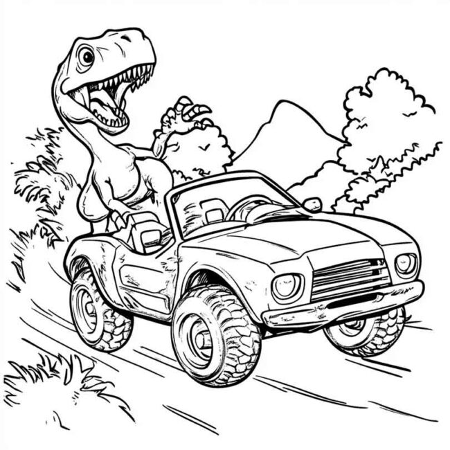 desenhos de esqueletos de dinossauros para colorir