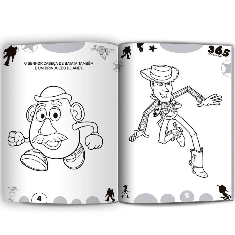 livro de colorir disney 365