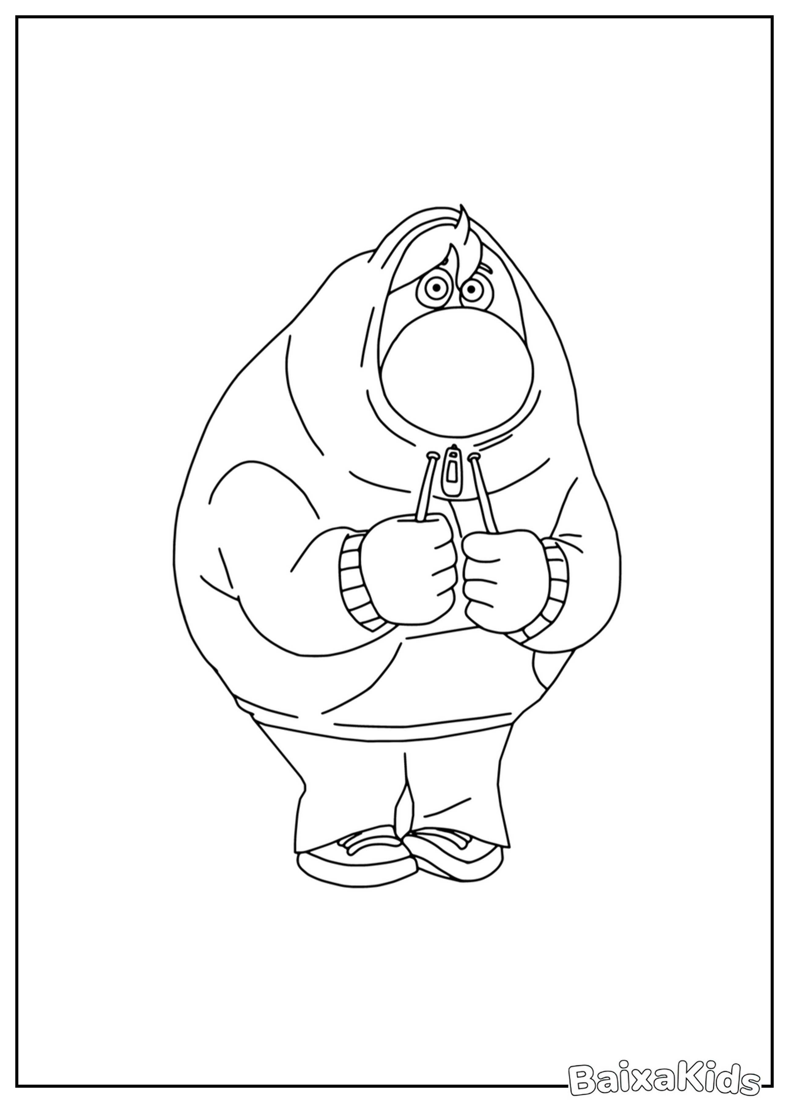 personagens divertidamente 2 para pintar