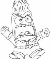 desenho da Vergonha Inside Out 2