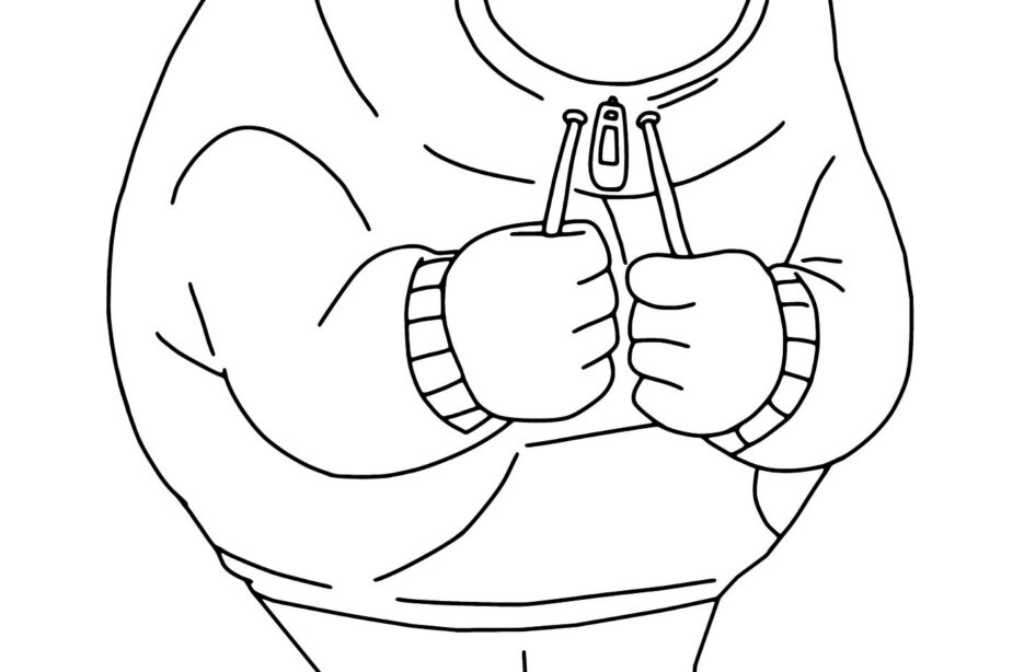 desenho para imprimir Vergonha