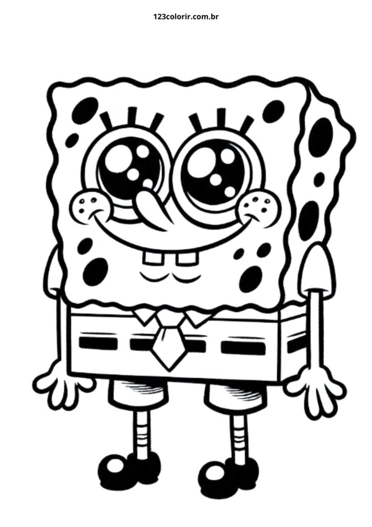 desenho para colorir do