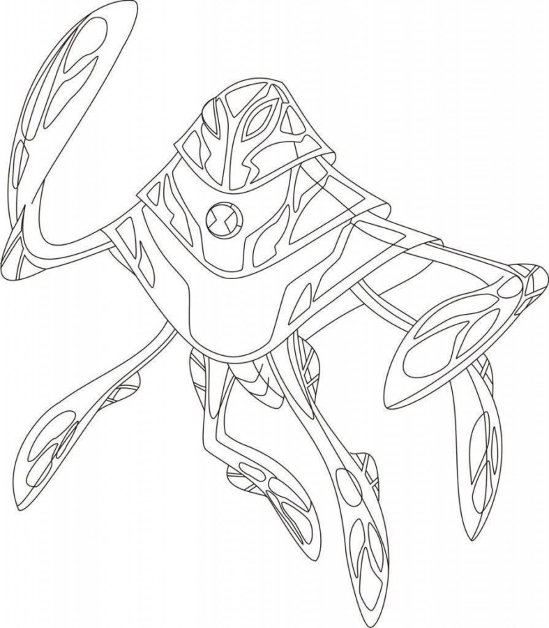 desenhos do Ben 10 para colorir