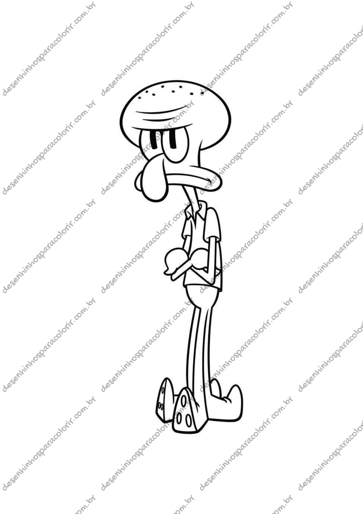 desenhos do Gary para colorir