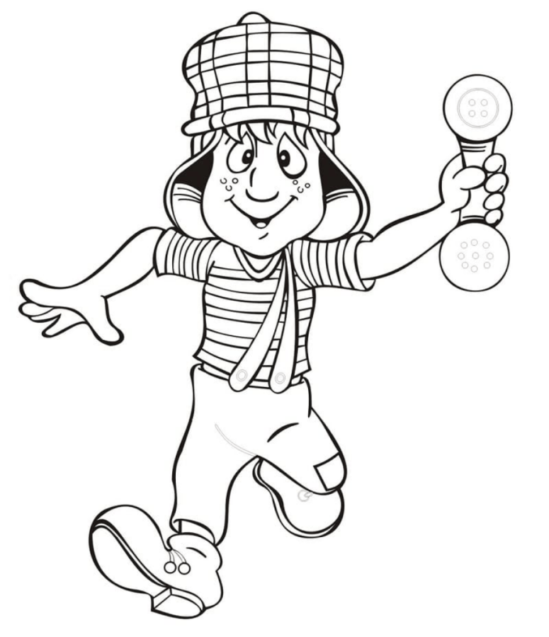 atividade infantil turma do Chaves