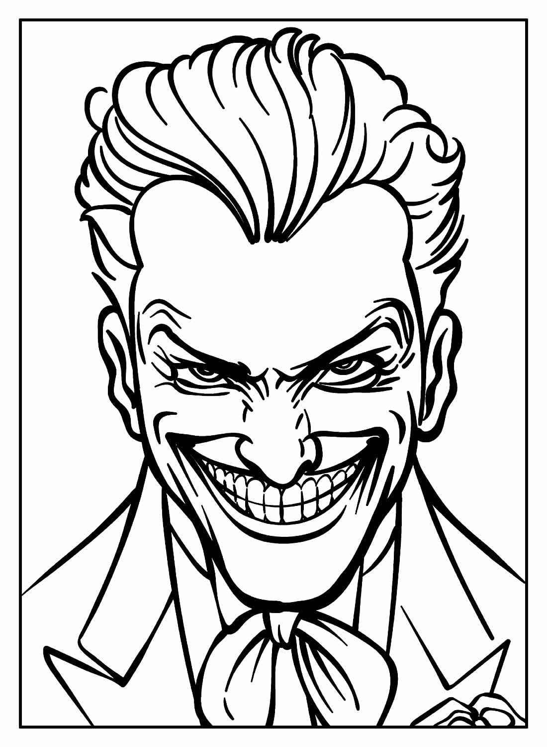 coringa para colorir online
