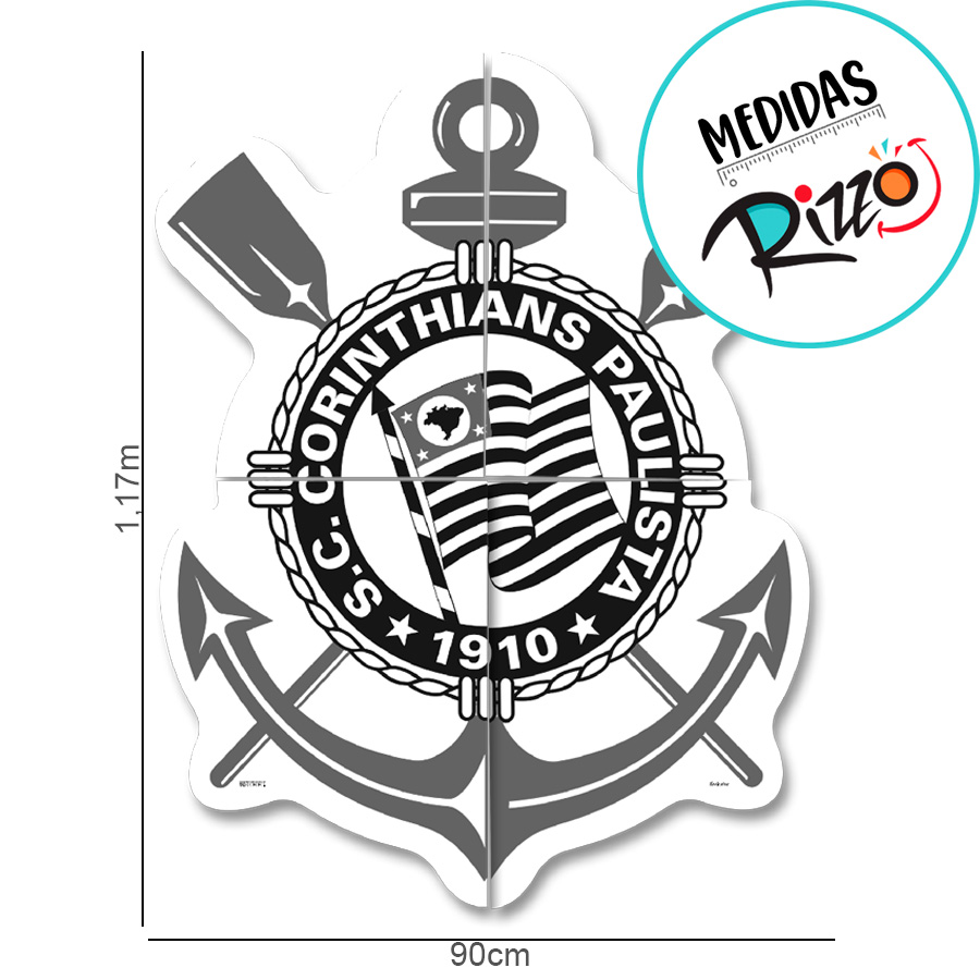 corinthians para colorir e imprimir grátis