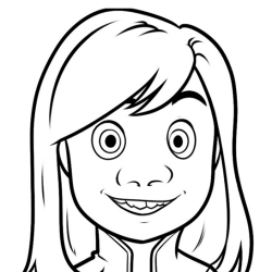 desenho do Tédio para colorir
