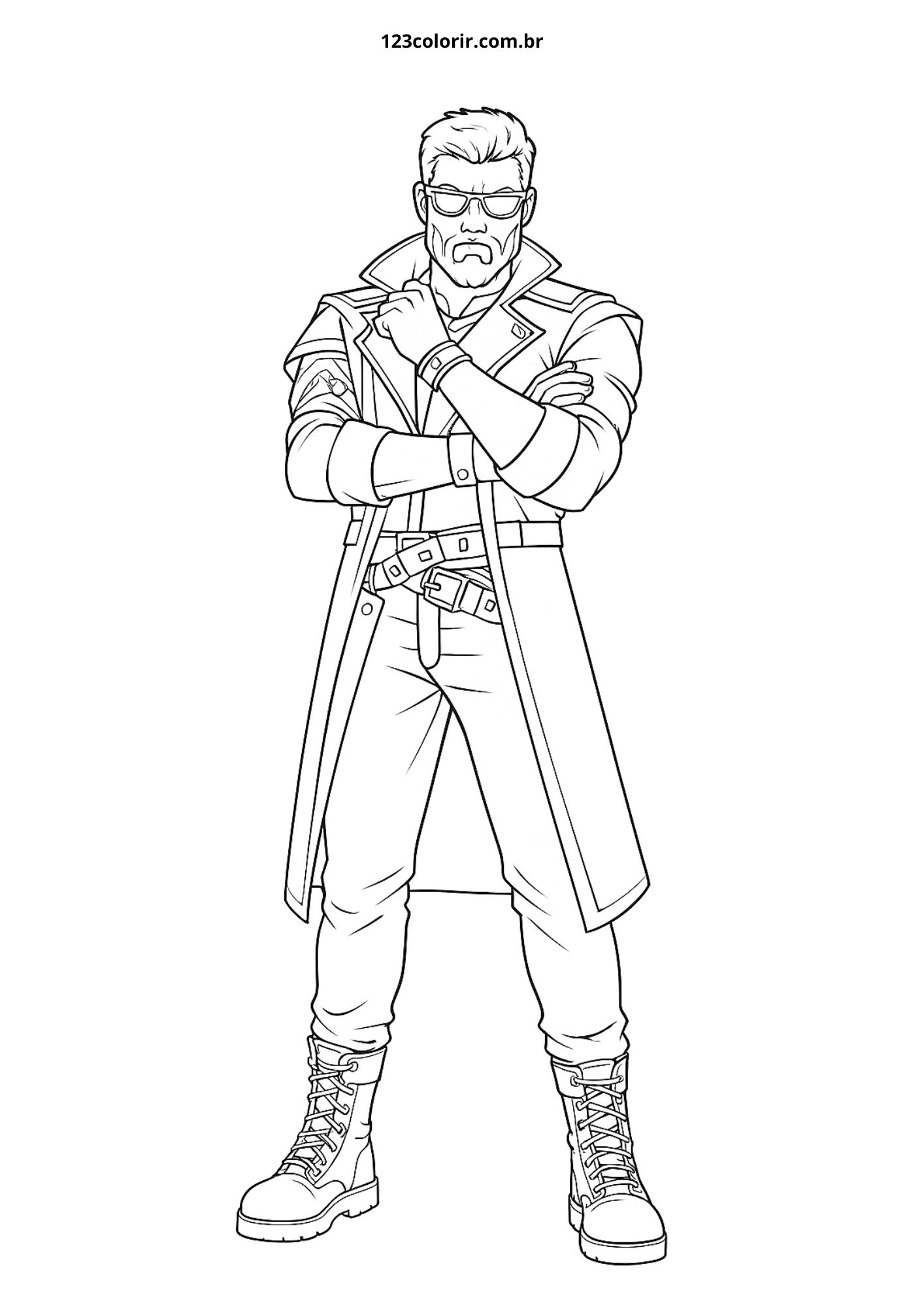 colorir personagens Free Fire