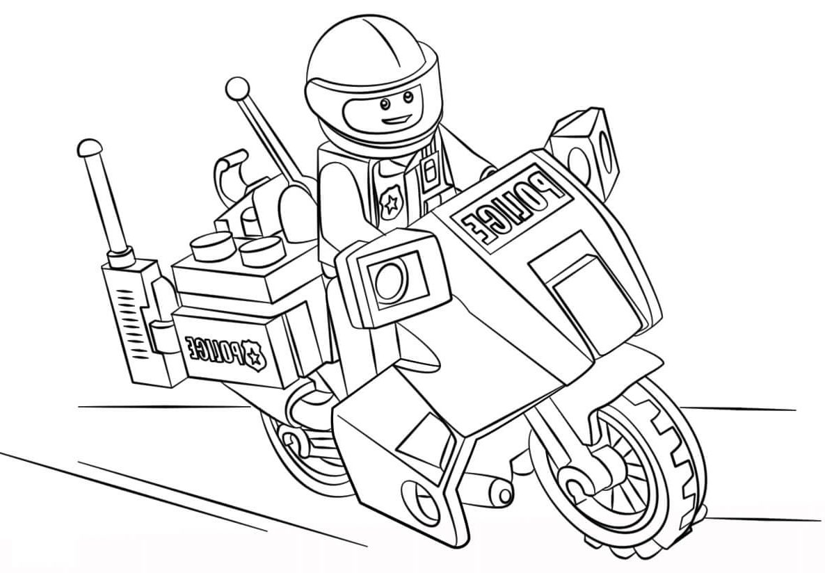 lego city para colorir online