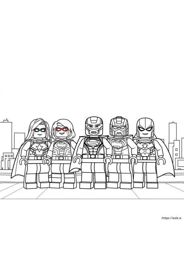 lego minecraft para colorir