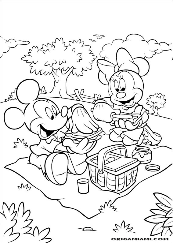 colorir mickey online