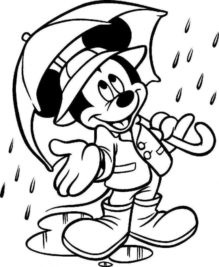 mickey mouse para colorir