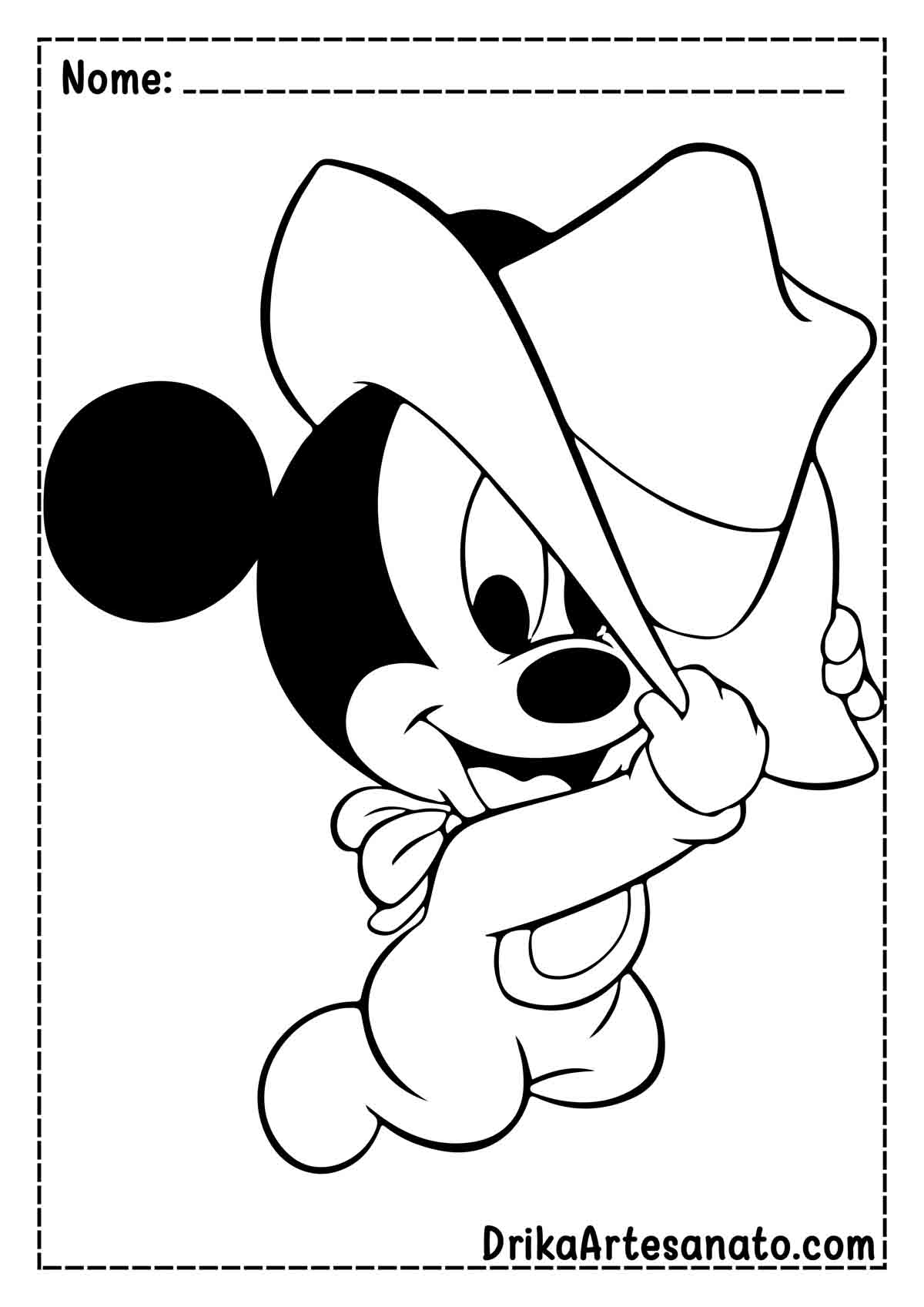colorir mickey online
