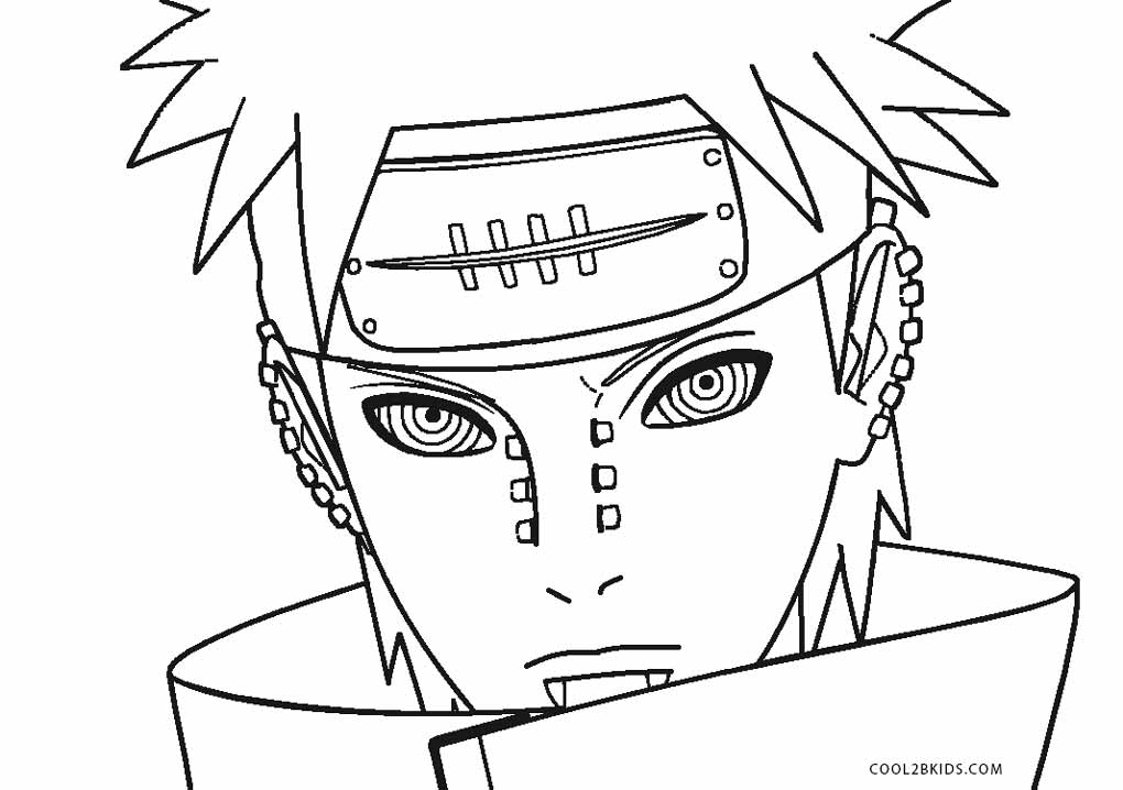 desenho naruto para imprimir