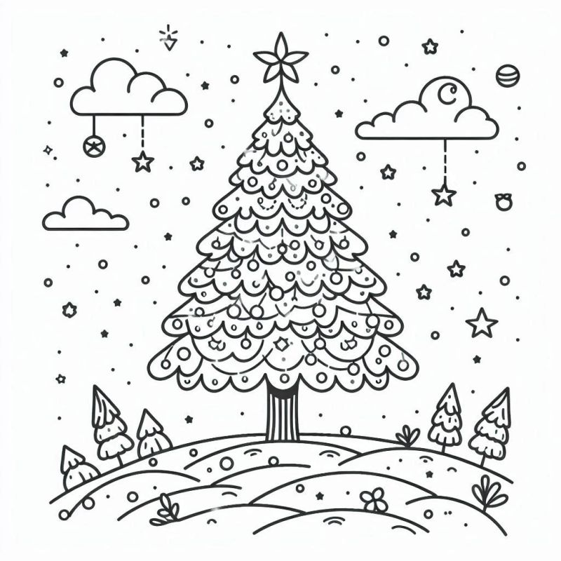 desenhos de natal para adultos