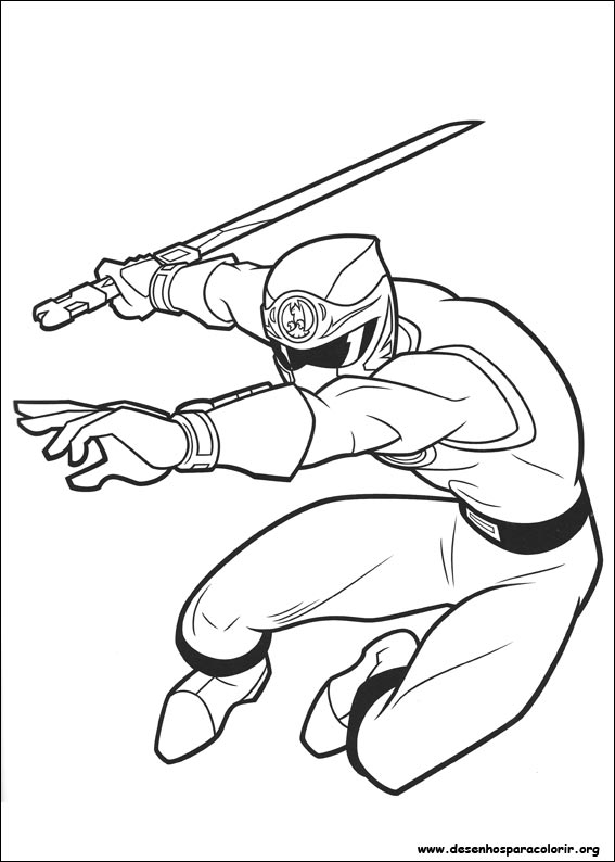 desenhos de heróis para colorir power rangers