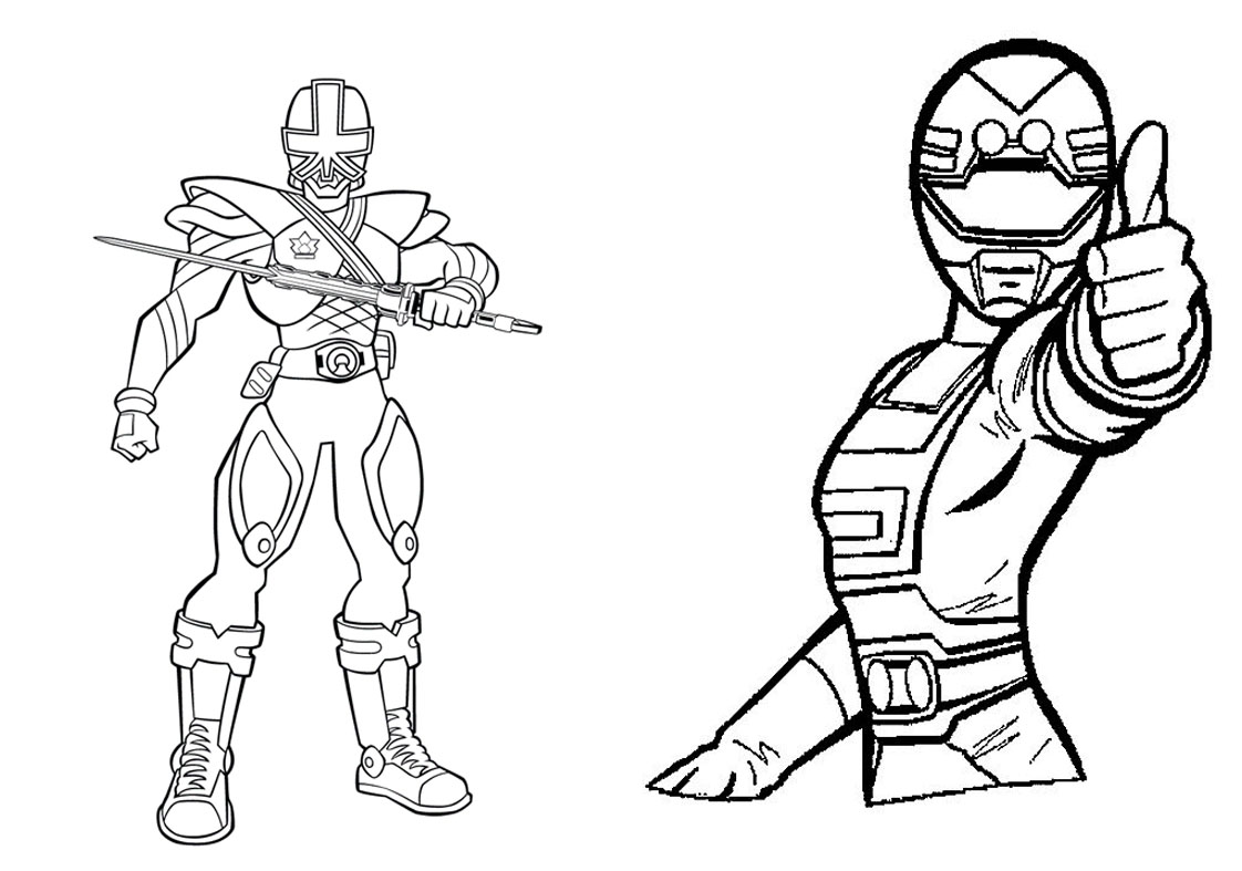 desenhos de heróis para colorir power rangers