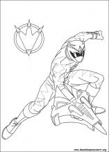 power rangers ninja steel para colorir