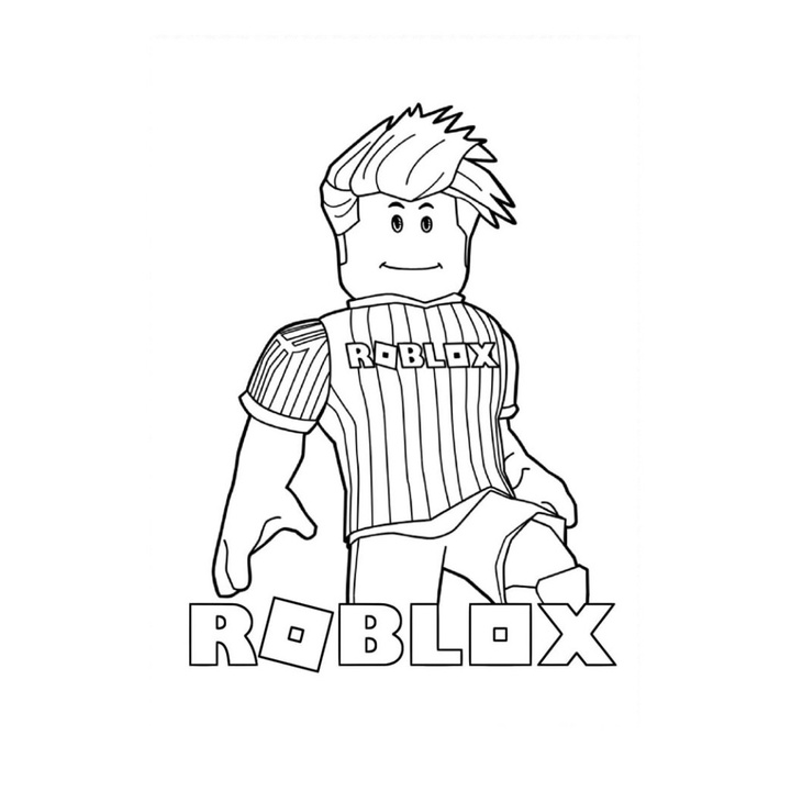 desenho roblox para pintar