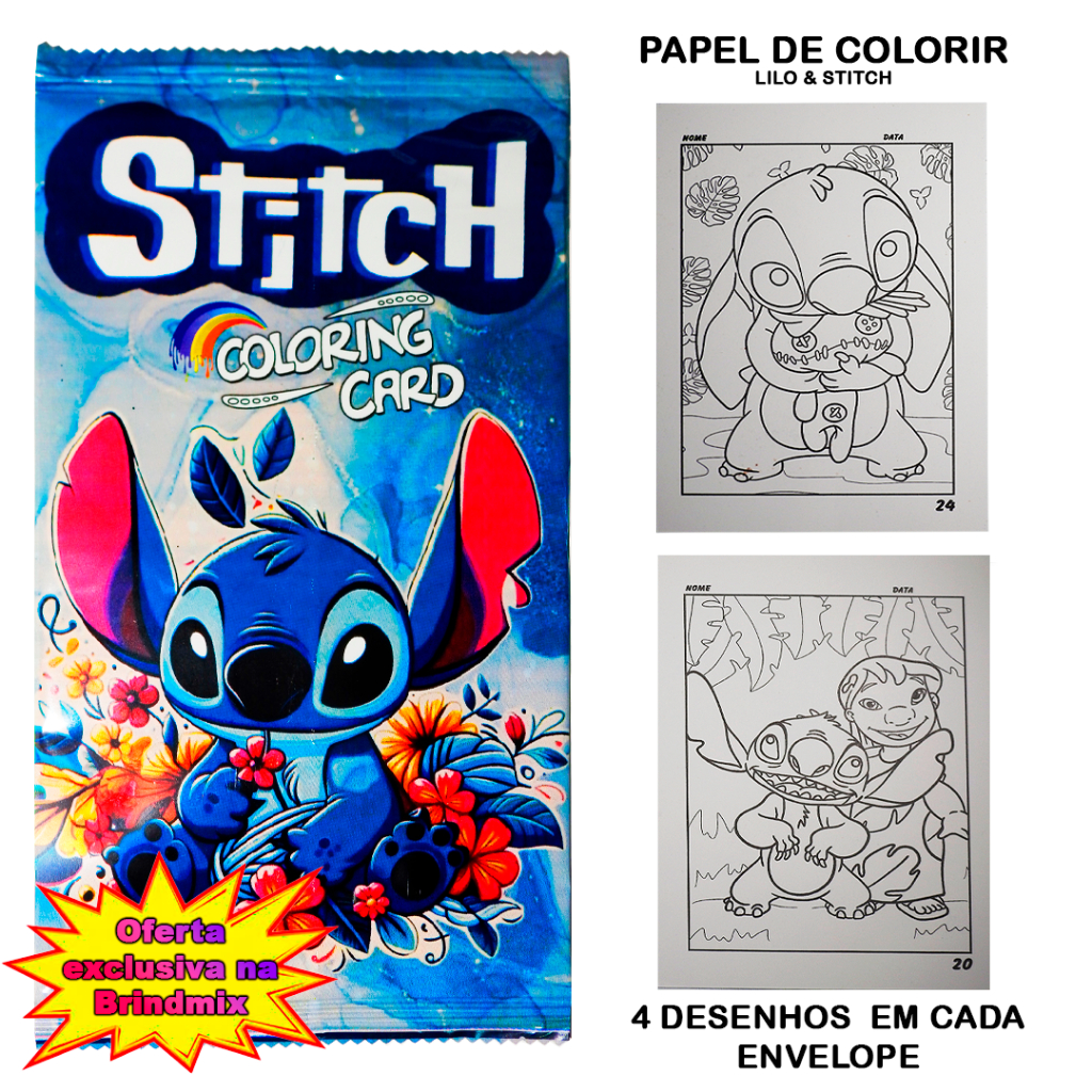 desenho Stitch kawaii