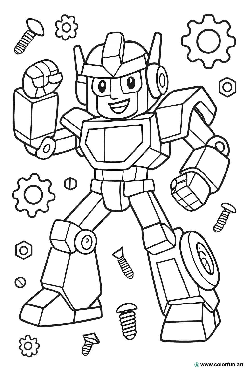 desenhos Transformers para imprimir