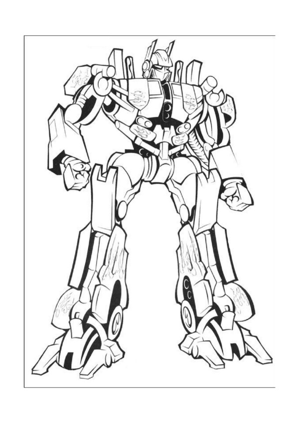 desenhos Transformers detalhados