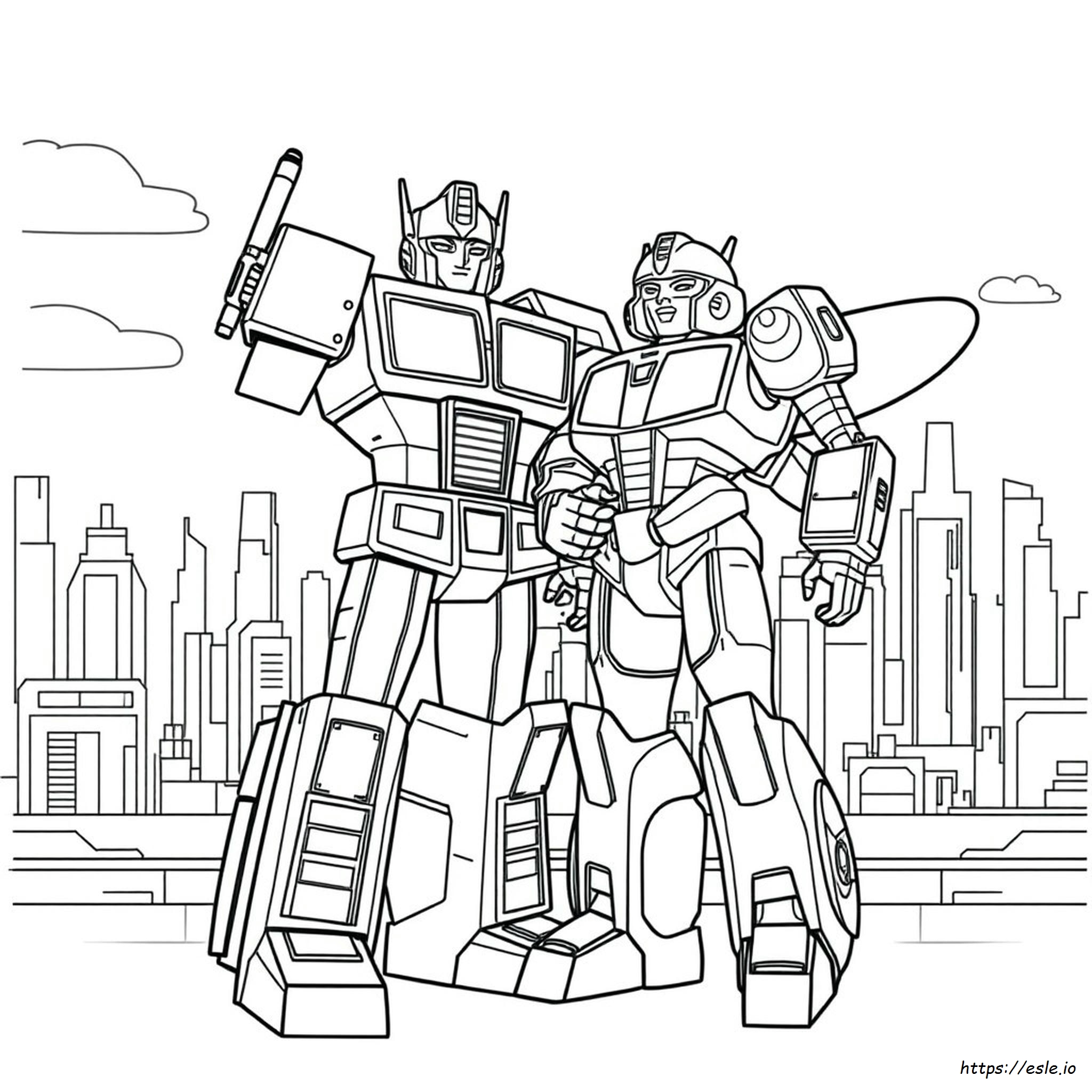 desenhos Transformers para imprimir