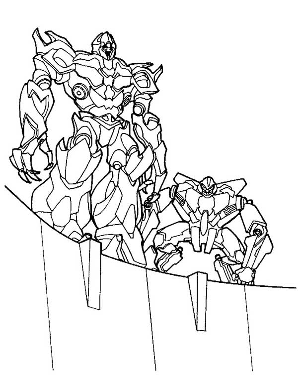 colorir robôs Transformers