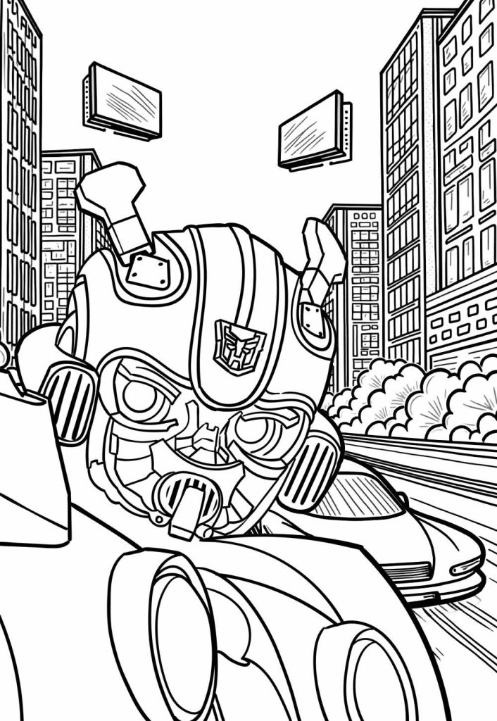 desenhos Transformers para festa infantil