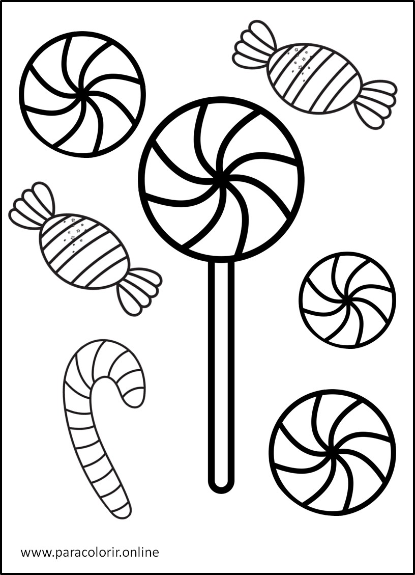desenho de cupcake para colorir