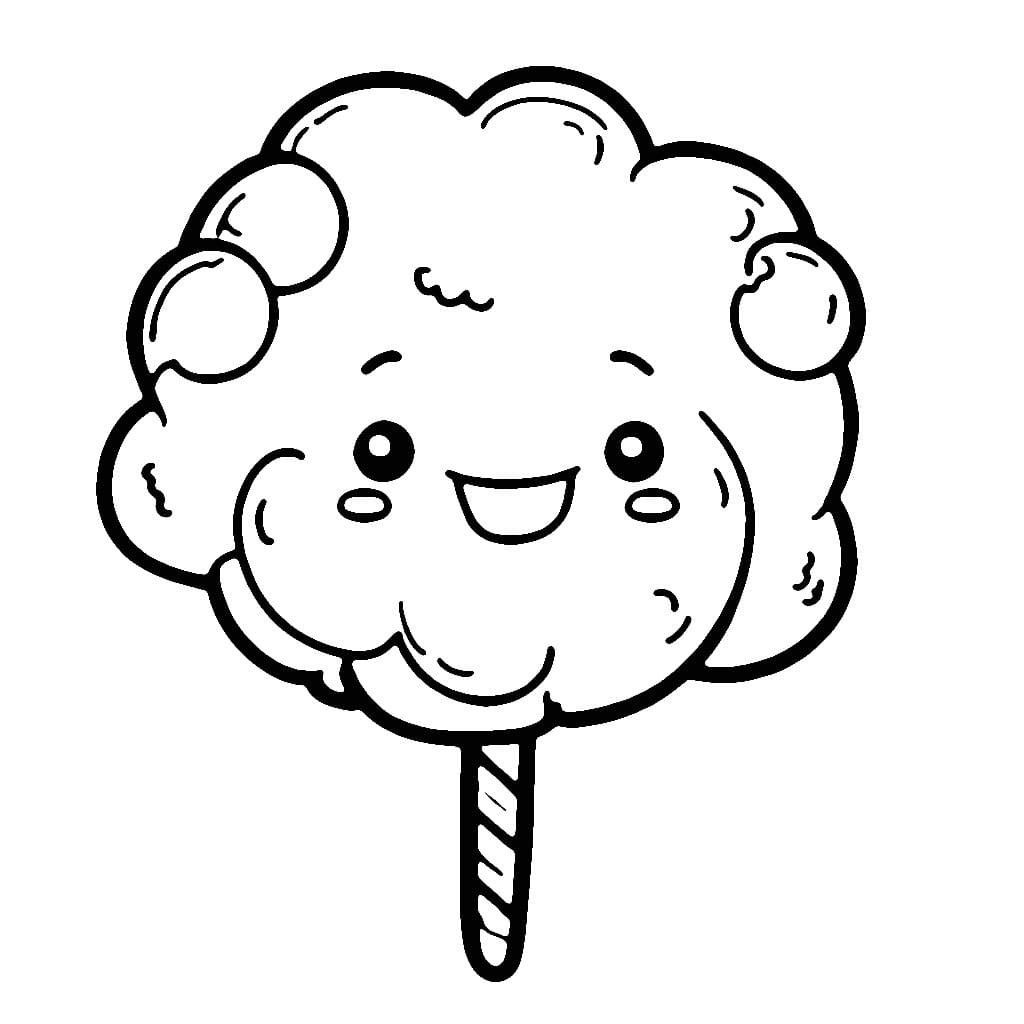 desenho de sorvete para colorir